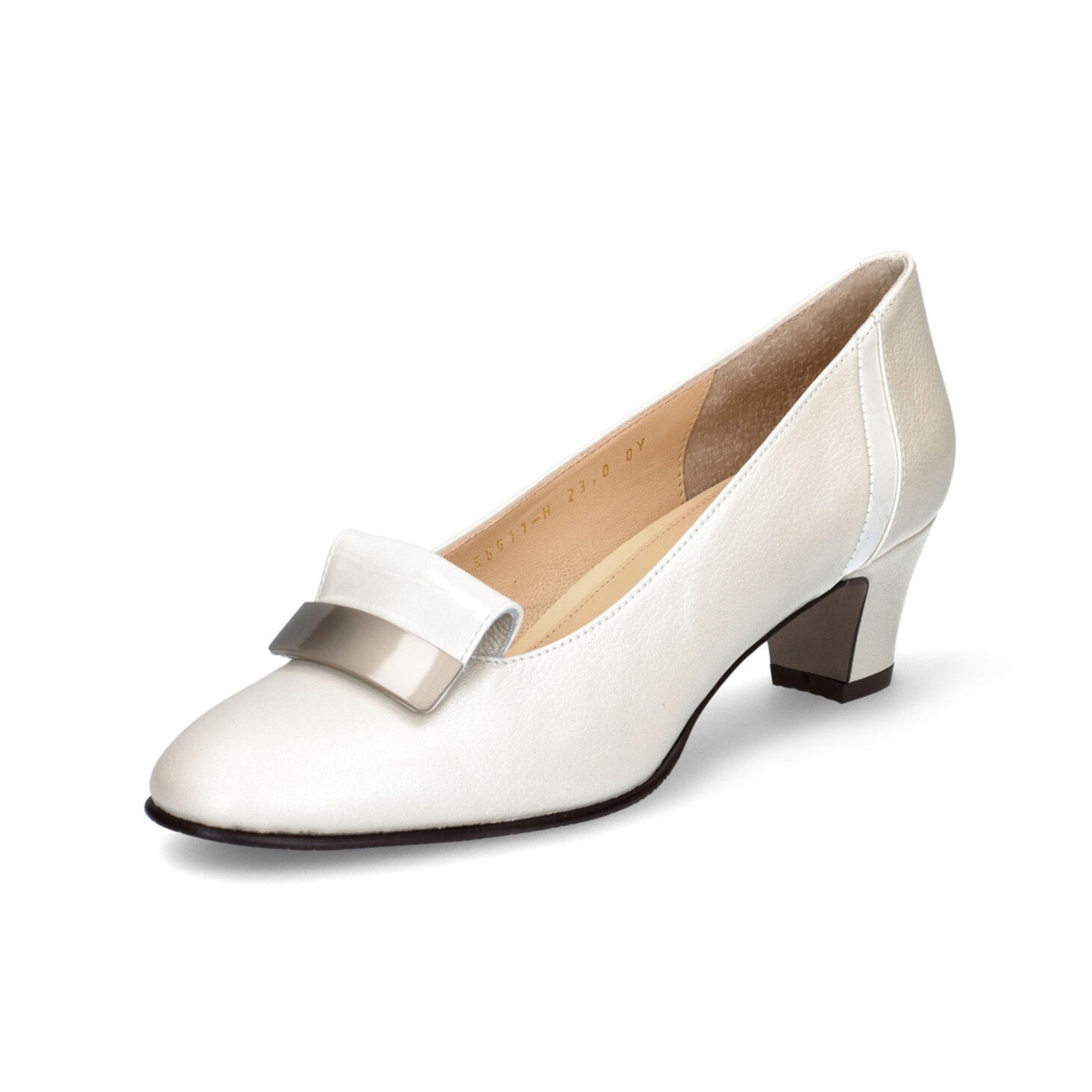 パンプス56011ホワイト – 銀座ヨシノヤオンラインショップ
