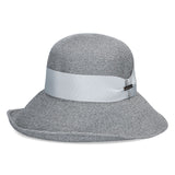 シンプルなペーパーブレードハット グレー