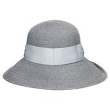 シンプルなペーパーブレードハット グレー