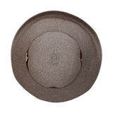 シンプルなペーパーブレードハット ブラウン