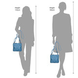 バッグ6261スモークブルー