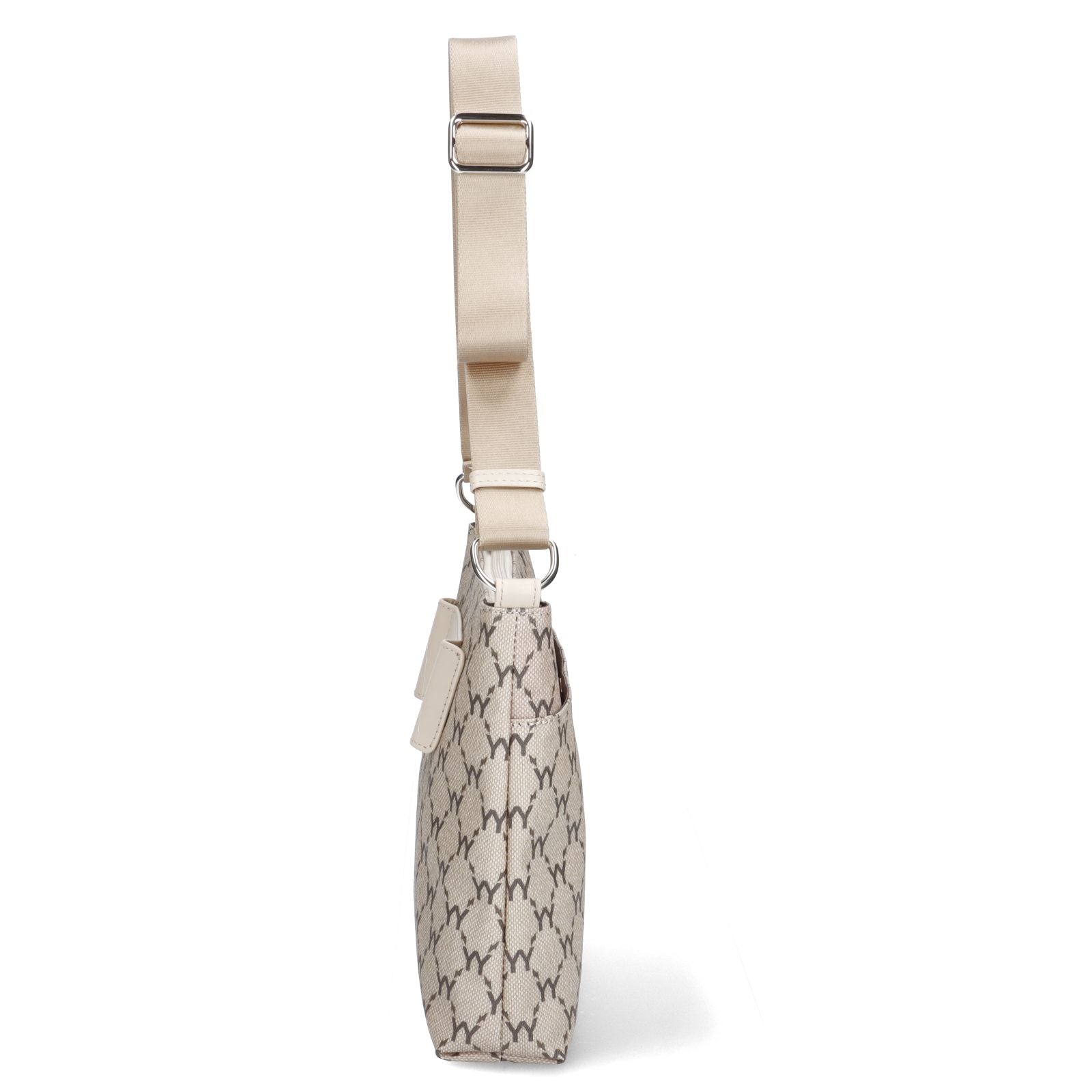 BAGWORKS ベージュ グレー バッグ ショルダー付き ボディバッグ ショルダー「MIKADUKI」/グレイッシュベージュ/11