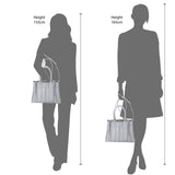 バッグ42063ライトグレー