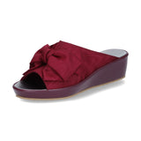 婦人スリッパ28445ボルドー