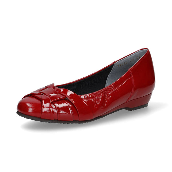 パンプス34680レッド