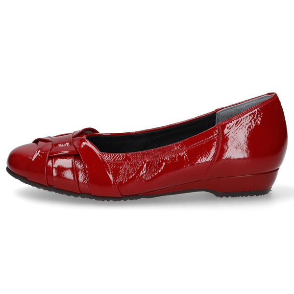 パンプス34680レッド