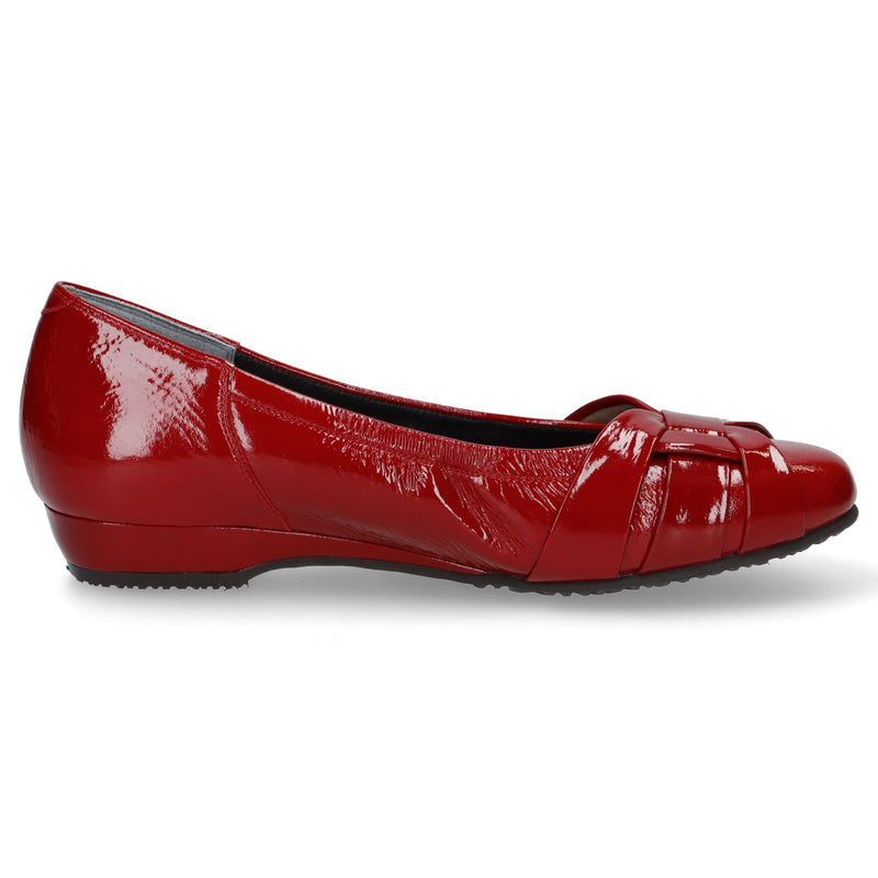 パンプス34680レッド