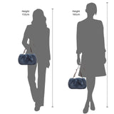 バッグ1220ダークブルー