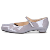 外反母趾対応パンプス7955モーブ