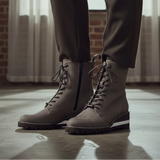 ブーツ8675グレー