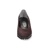 パンプス34646グレーパープル