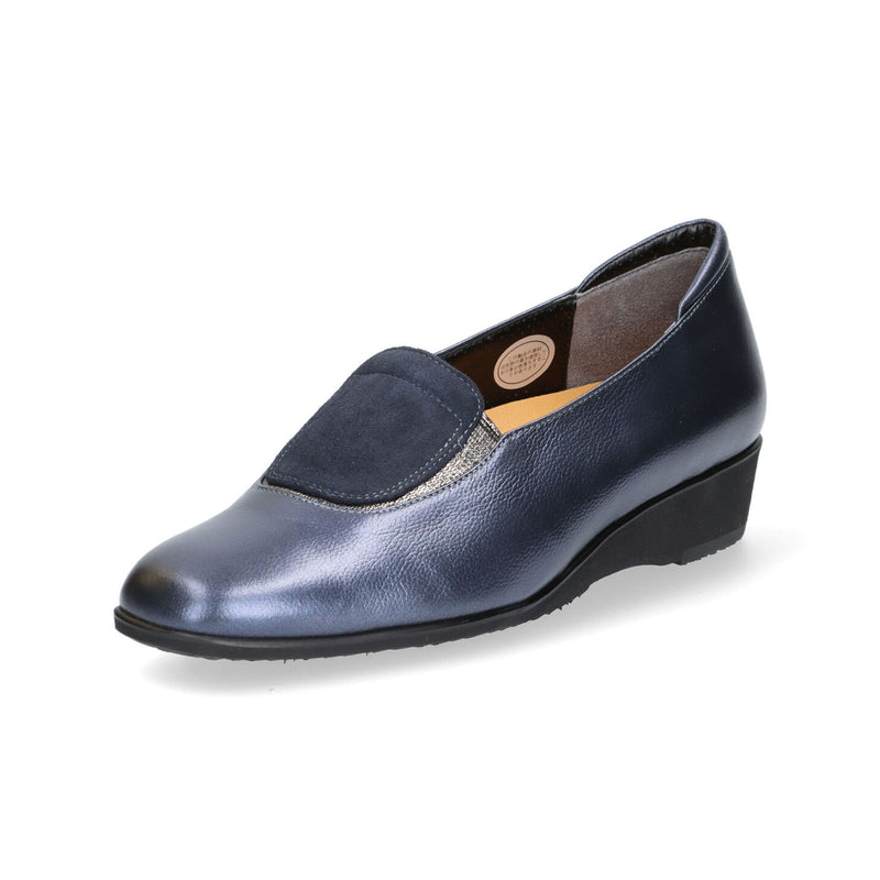 SALEシューズ64665ネイビー
